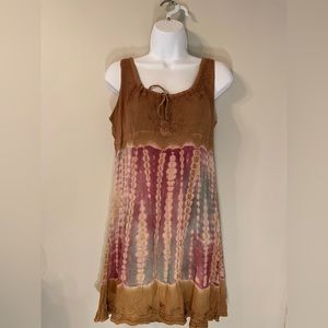 Bohemian Tie Dye Sundress